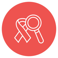 Cancer Research icon vector image. Can be used for Chemotherapy.