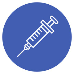 Syringe icon vector image. Can be used for Lab.