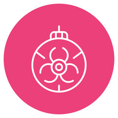 Dangerous icon vector image. Can be used for Lab.