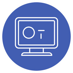 Virtual Lab icon vector image. Can be used for Lab.