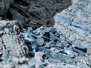 Blue Haze Trend. Blue Haze Color. Blue Haze. Blue Haze Texture. Design Art. Geodesy Geology. Blue Minerals. Blue Rock