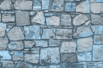 Blue Haze Trend. Blue Haze Color. Blue Haze. Blue Haze Texture. Art Design. Stone Texture. Texture of Natural Stone Tinted in Blue