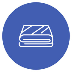 Fabrics icon vector image. Can be used for Shoemaker.