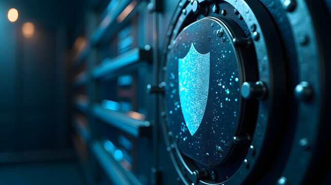 Digital shield securing vault data protection system