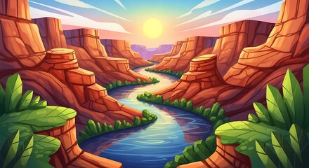 Grand Canyon Landscape. (2)