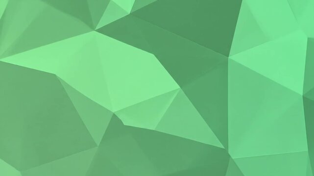 Abstract geometric pattern of light green triangles