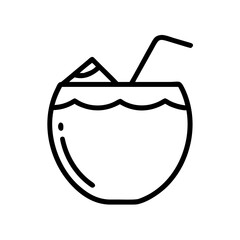Coconut Water Icon