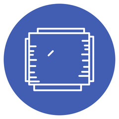 Napkins icon vector image. Can be used for Baby Shower.