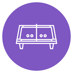 Daily Tournaments icon vector image. Can be used for Bowling.