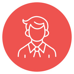 Business Man icon vector image. Can be used for Diversity.