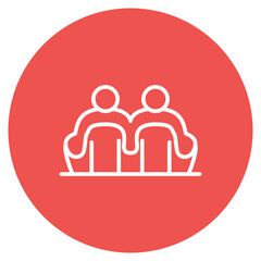 Supporter icon vector image. Can be used for Volleyball.