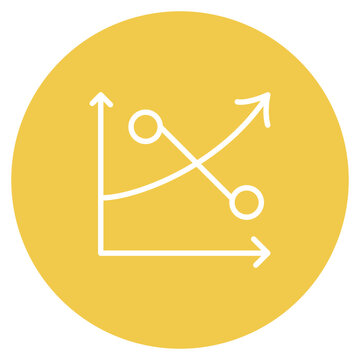 Increase and Decrease in Rate icon vector image. Can be used for Trading.