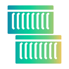 container Gradient icon