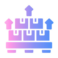 export Gradient icon