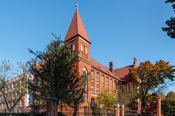Building of Tipoltov orphanage now Central Bank of Russia. Kaliningrad, Russia