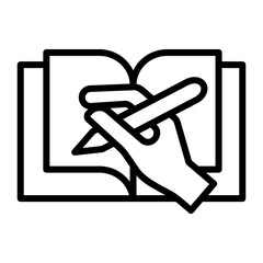 back to school Line Icon