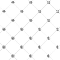 Abstract flower pattern background, Geometric seamless pattern, Geometric grid pattern