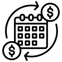 Subscription Model Icon