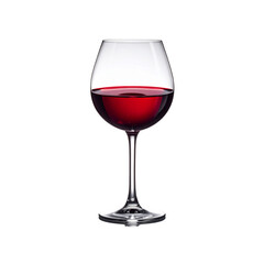 Untitled design - red wine glass isolated By Tony A 