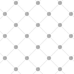 Abstract flower pattern background, Geometric seamless pattern, Geometric grid pattern