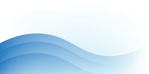 Abstract blue background wave with gradation. modern concept.