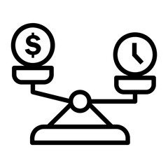 comparison Line Icon