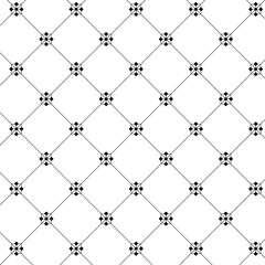 Abstract flower pattern background, Geometric seamless pattern, Geometric grid pattern