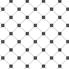 Abstract flower pattern background, Geometric seamless pattern, Geometric grid pattern