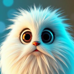 close up of a persian cat