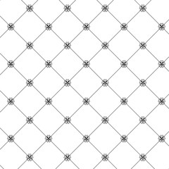 Fototapeta premium Abstract flower pattern background, Geometric seamless pattern, Geometric grid pattern