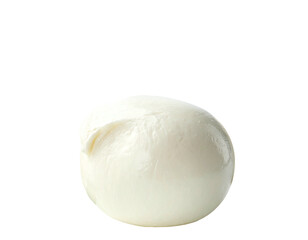 Single ball of white, soft, round cheese