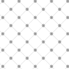 Abstract flower pattern background, Geometric seamless pattern, Geometric grid pattern