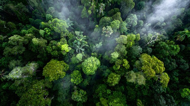 Lush Rainforest Canopy