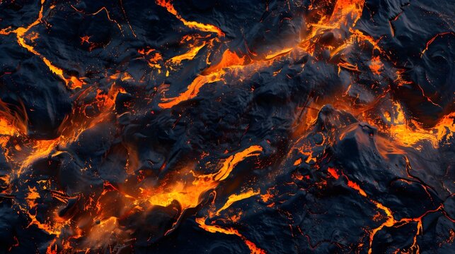 Molten Lava Flow