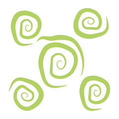 Swirl Scribble Element