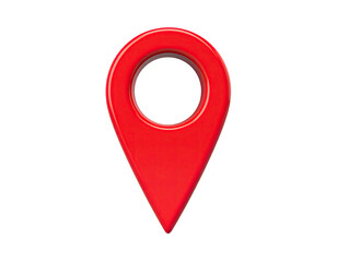 Red map marker icon