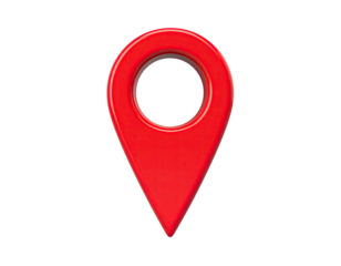 Red map marker icon