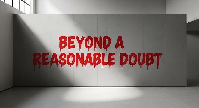 Beyond Reasonable Doubt Wall Art.