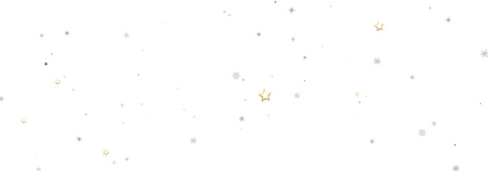 Elegant background with gold and silver stars. Perfect for holidays, celebrations, and more.