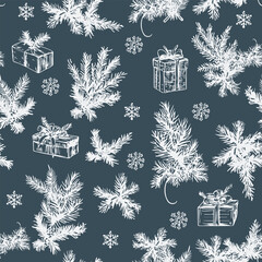 Vintage Christmas Pattern - Christmas decorations	