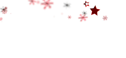 Festive winter background with red stars and snowflakes. Perfect for holiday cards, invitations, and more.