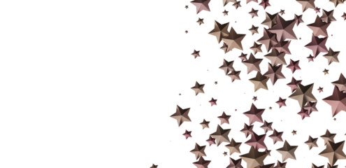 Beautiful abstract background image featuring many brown stars on a white background. Perfect for various design project