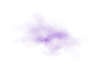 Light Purple Smoke PNG Transparent Cloud Effect with Soft Mist and Vapor Texture