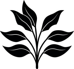 Artistic Illustration Of Green Plant