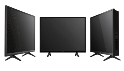  Modern 3D motorcycle set isolated on transparent background