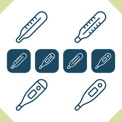Thermometer Icons