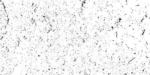 Vector splatter paint grunge black ink on white abstract background. Vertical scratch rustic surface effect monochrome texture composed dust.