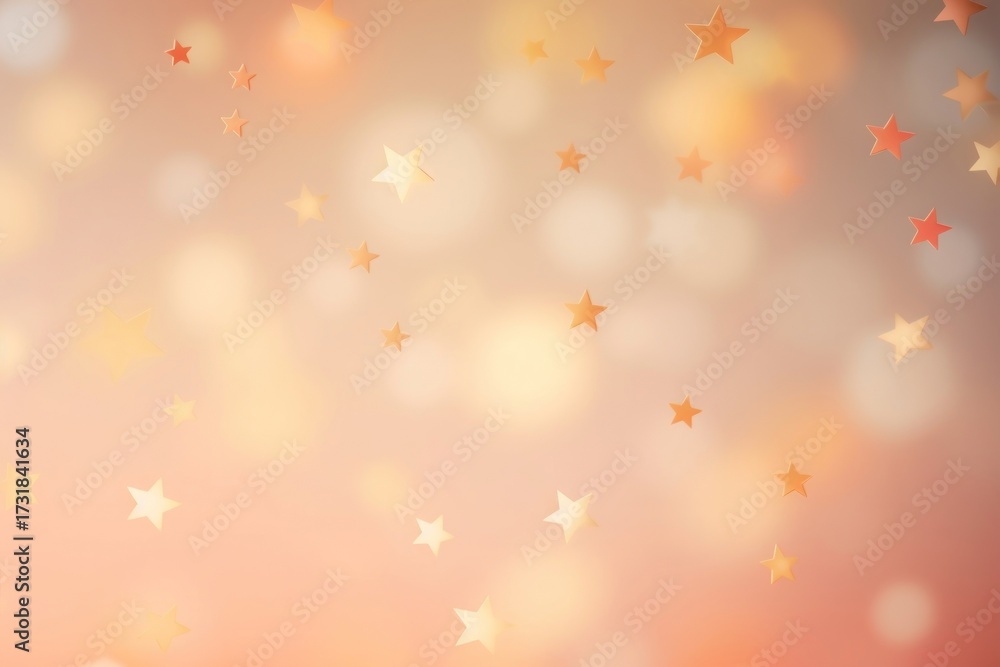 Wall mural 3d stars gradient background backgrounds abstract texture.