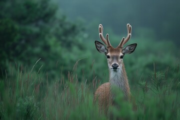 Panoramic view highlights unique biological anomaly and mystical wild atmosphere. Perfect for science articles, fantasy themes, and environmental awareness campaigns.