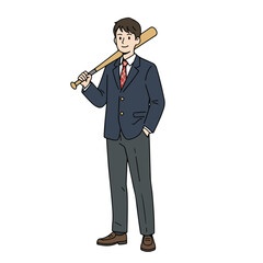 Vector of an office worker 